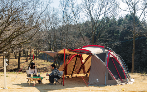 吉 無 田 高原 緑 の 村 キャンプ 場